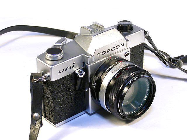 トプコン レンズシャッター式一眼レフカメラ レトロ - フィルムカメラ