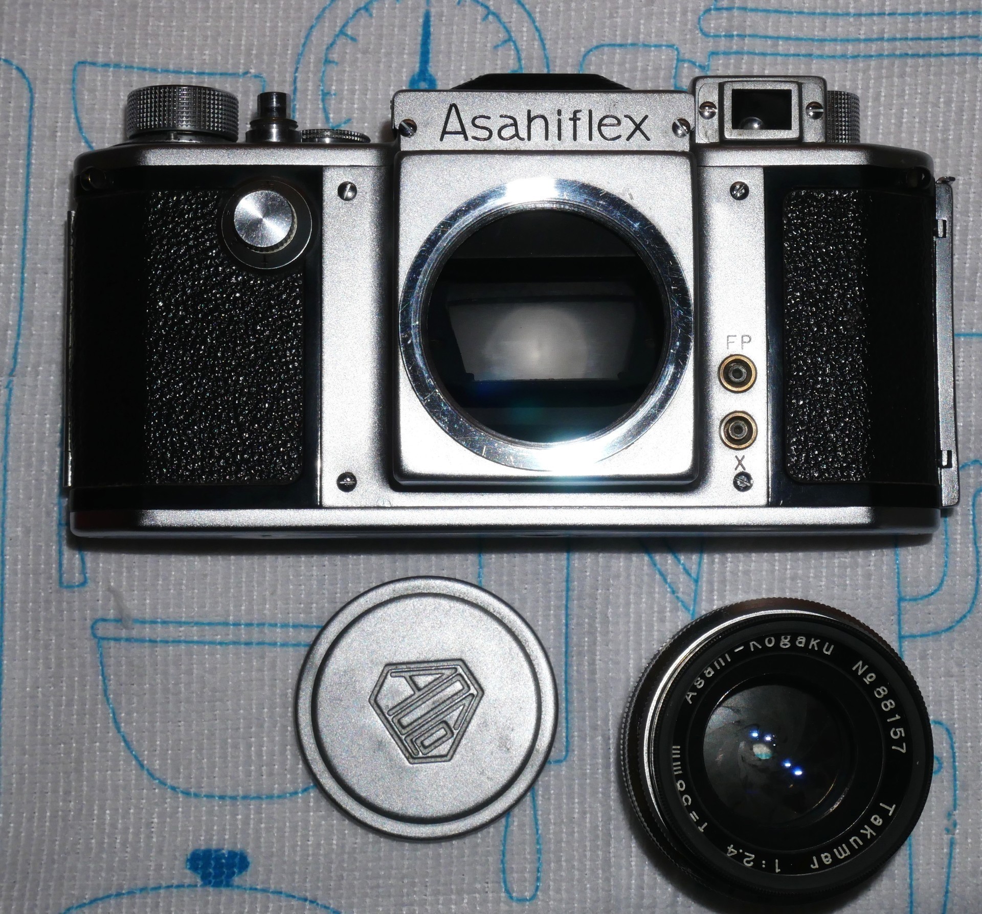 Asahiflex カメラ　f3.5 50mm フィルムカメラ